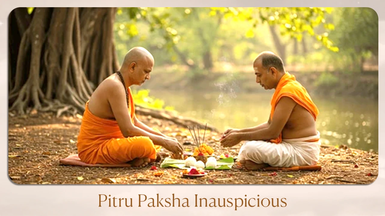 Pitru Paksha Inauspicious